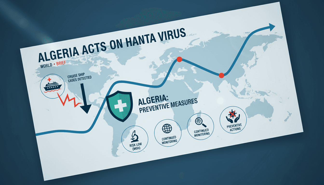 Algeria implements preventive measures against Hanta virus following cruise ship cases