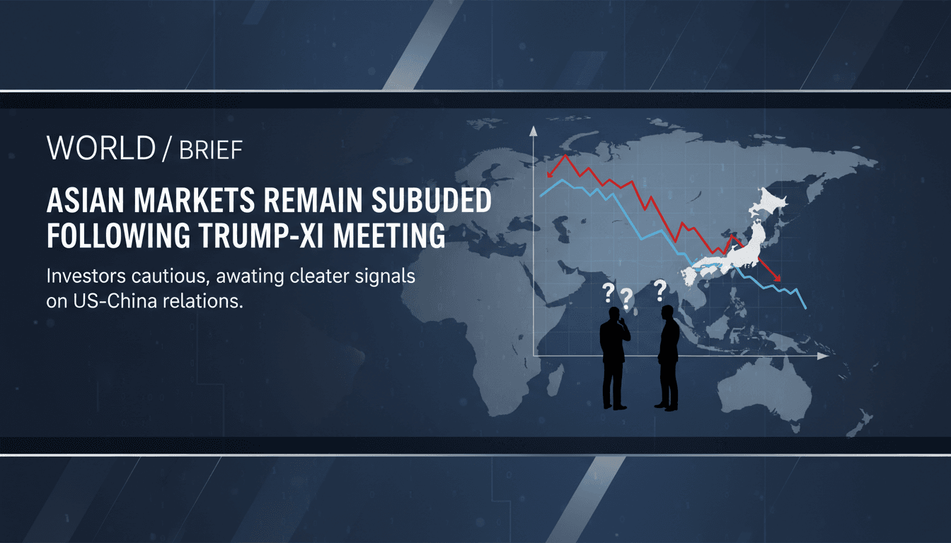Asian stock market performance analysis after Trump-Xi meeting