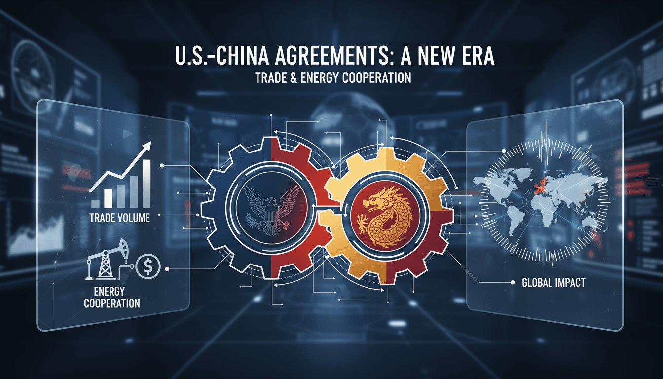 Trump concludes Beijing visit with agreements on trade and energy cooperation