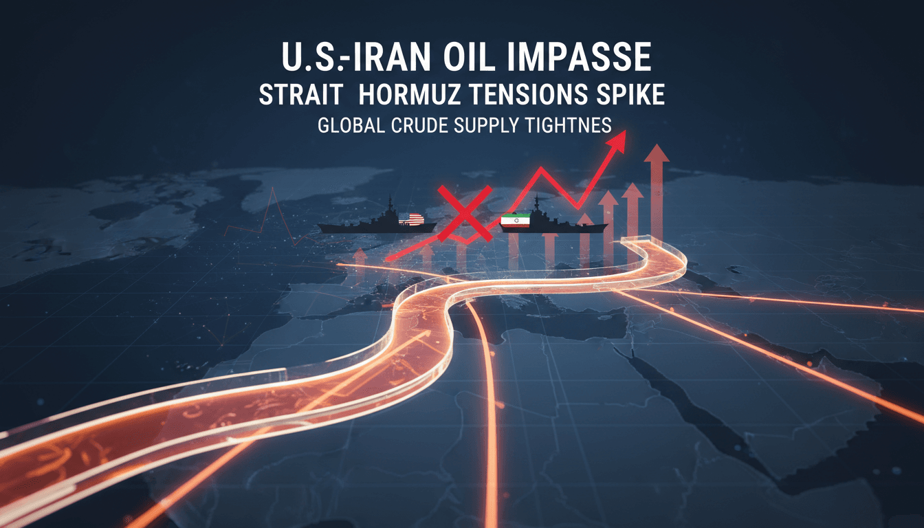 U.S.-Iran negotiations on Strait of Hormuz stall amid rising oil prices