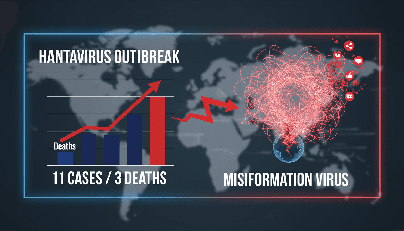 Hantavirus outbreak infects 11 and causes three deaths amid misinformation concerns