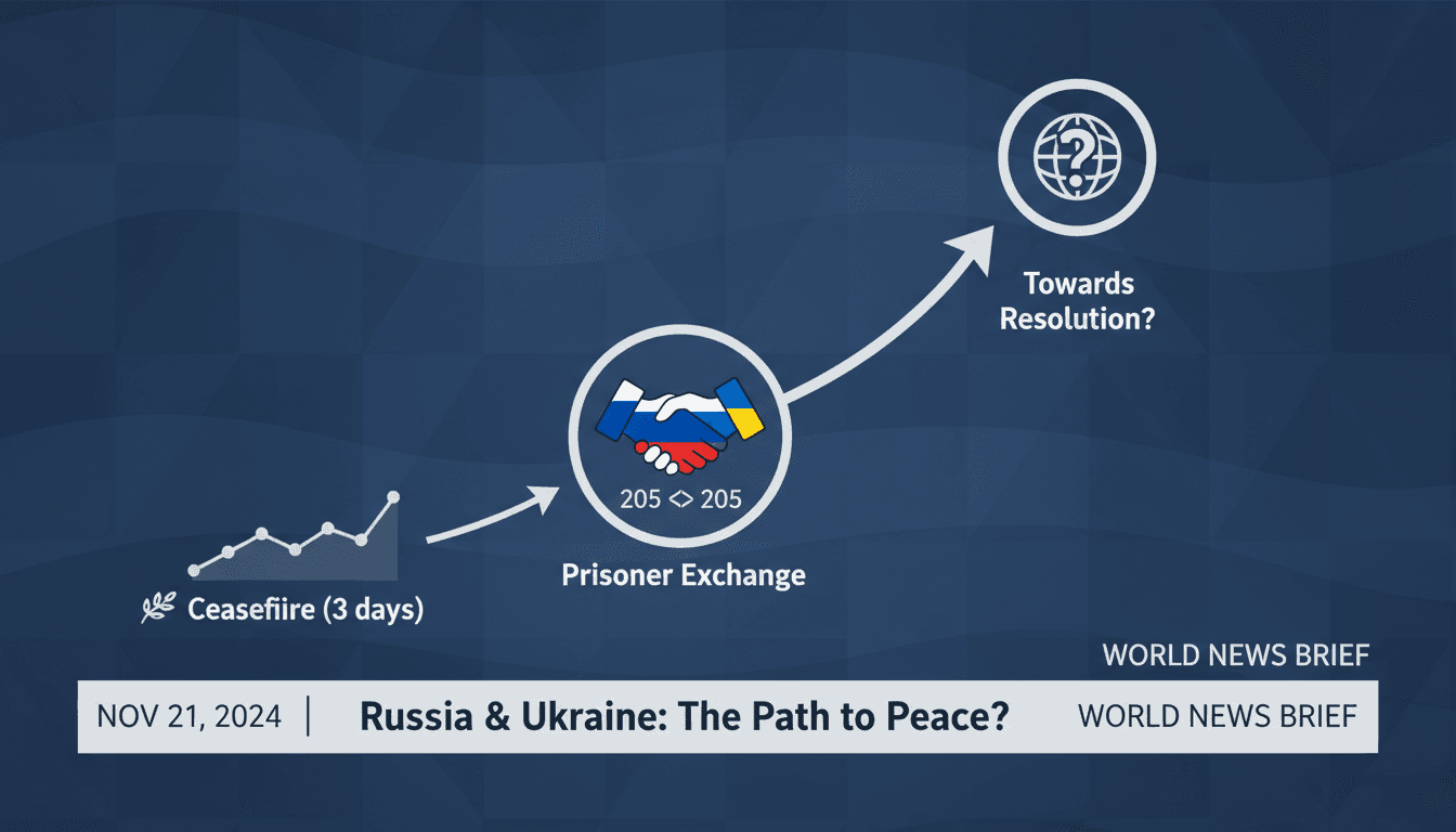 Russia and Ukraine conduct significant prisoner exchange amid ceasefire negotiations