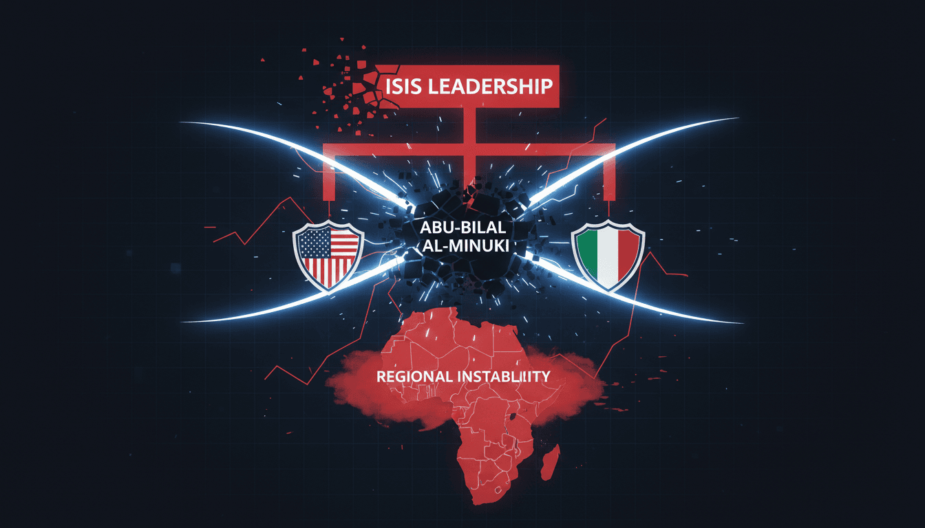 U.S. and Nigerian forces eliminate ISIS second-in-command Abu-Bilal al-Minuki