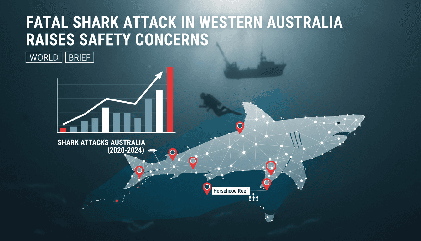 Fatal shark attack in Western Australia raises safety concerns