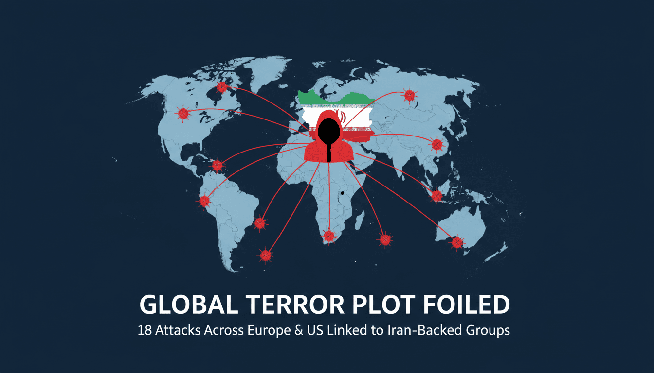 Iraqi national arrested for plotting 18 terror attacks in Europe and the US