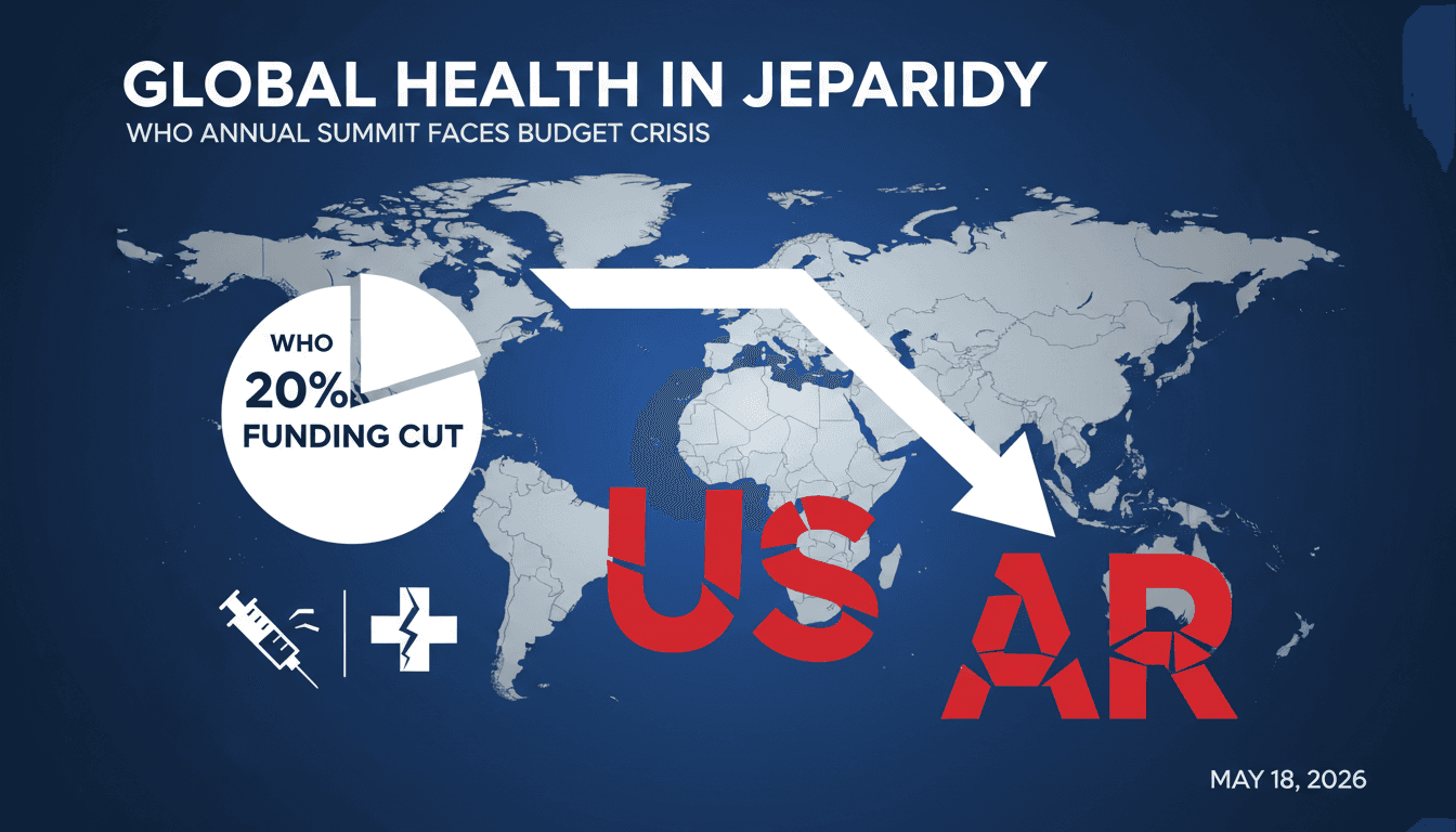 WHO Annual Summit Begins Amid Severe Funding Cuts and Health Crises