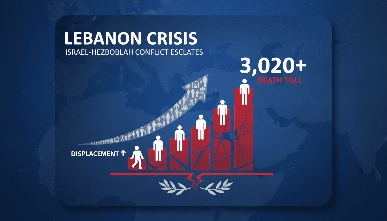Humanitarian crisis escalates in Lebanon amid ongoing Israel-Hezbollah conflict