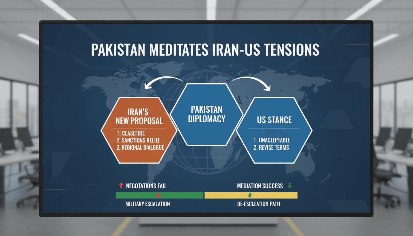 Pakistan mediates escalating tensions between Iran and the US