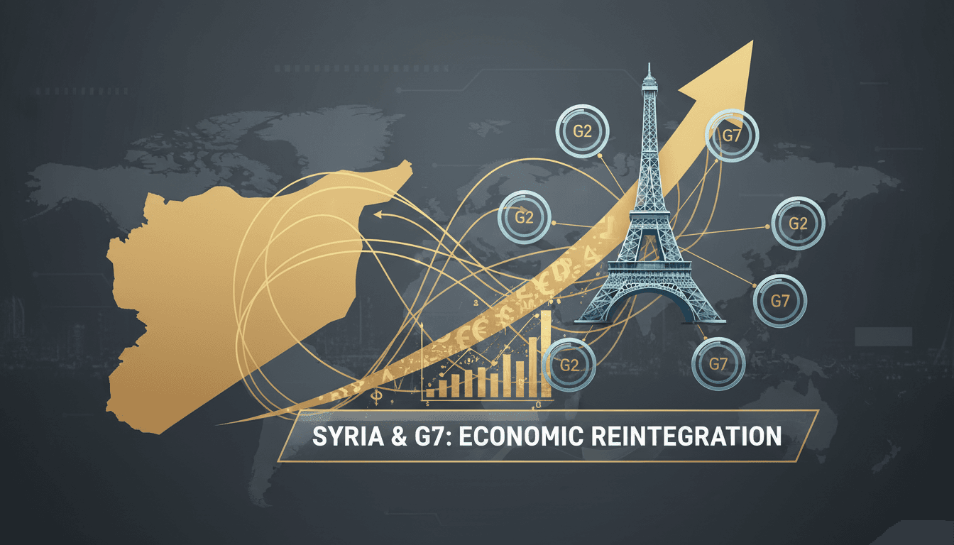 Syria to Attend G7 Finance Talks in Paris Signaling Economic Reintegration
