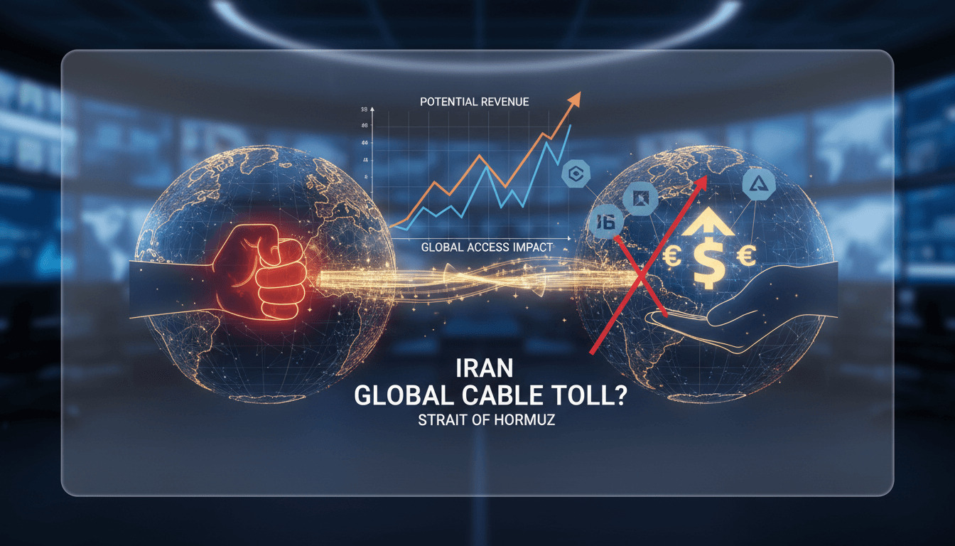 Iran proposes charging tech companies for undersea internet cable access in Strait of Hormuz