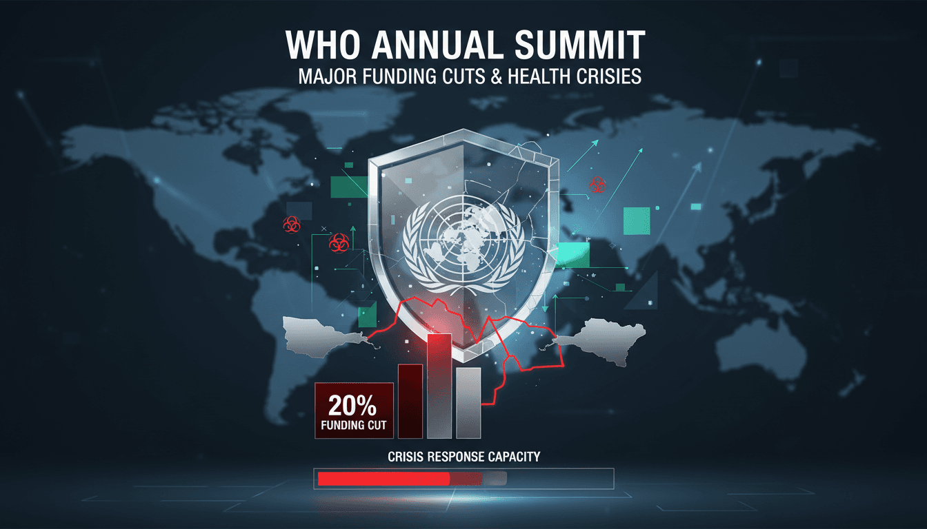 WHO Annual Summit Begins Amid Major Funding Cuts and Health Crises