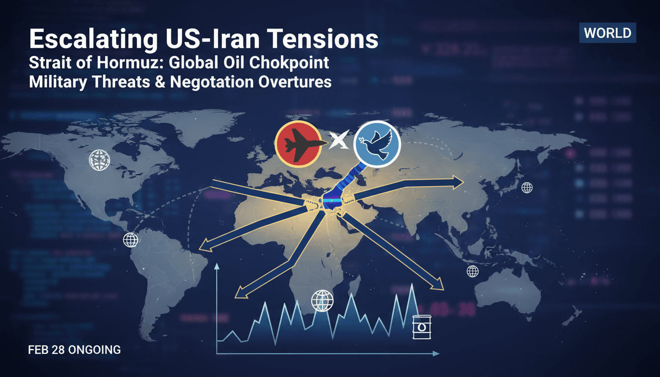 President Trump discussing US-Iran relations amidst rising tensions