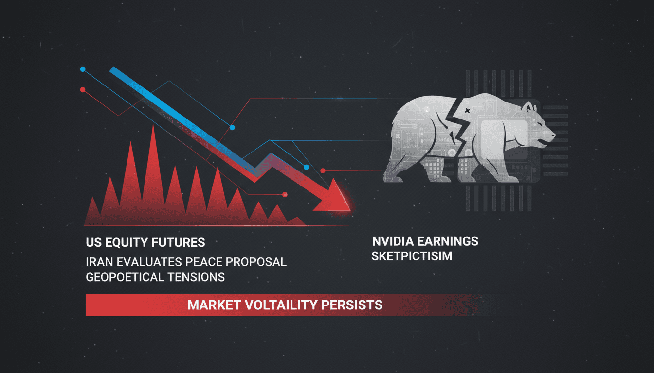 US equity futures decline as Iran evaluates Trump's peace proposal