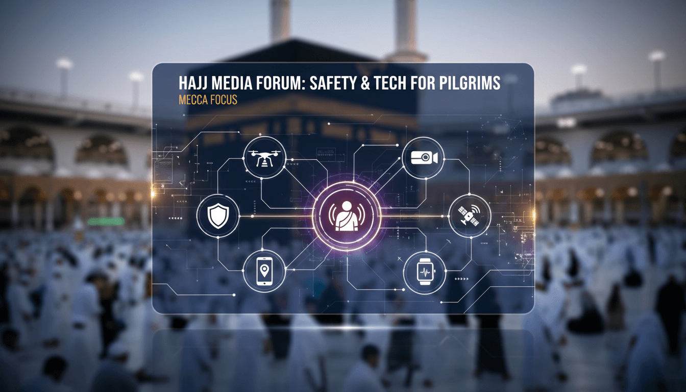 Hajj Media Forum in Mecca Focuses on Safety and Technology for Pilgrims