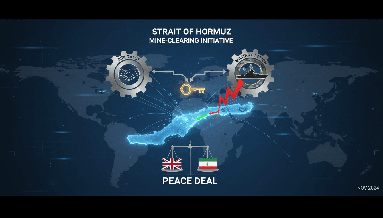 British Navy preparing for mine-clearing operation in Strait of Hormuz