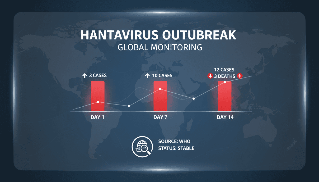 WHO Reports Stable Hantavirus Outbreak with 12 Cases and 3 Deaths