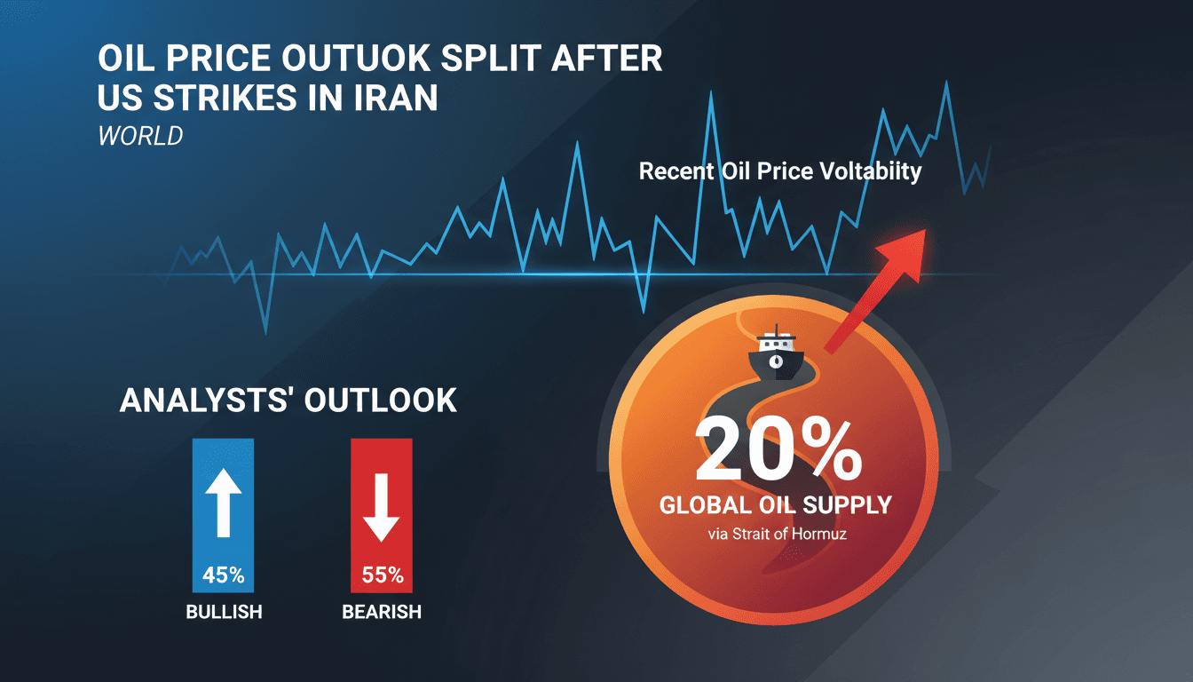 Analysts Split on Oil Price Outlook After US Military Strikes in Iran