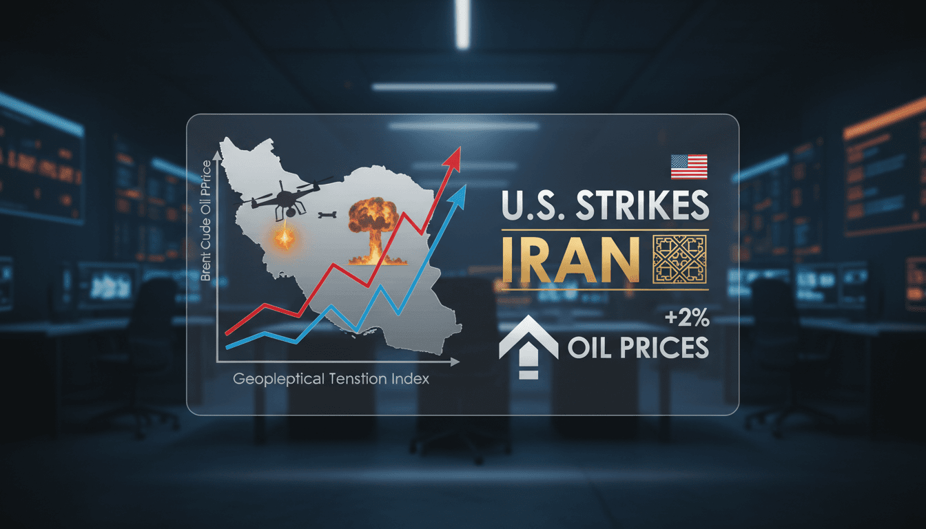 U.S. military strikes in Iran impacting global oil prices