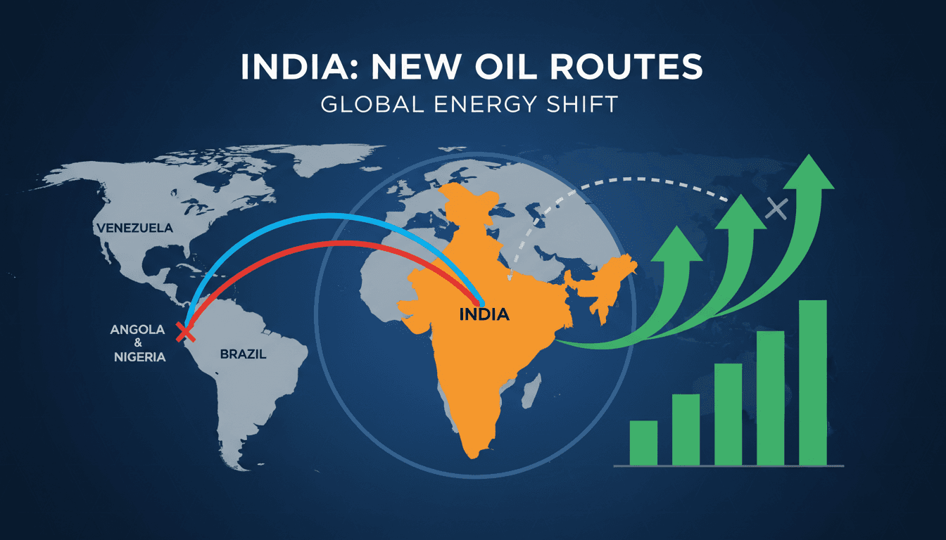 India diversifies oil imports amid Middle East supply disruptions