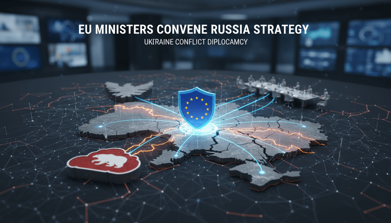 EU foreign ministers meeting to discuss strategy for Russia negotiations