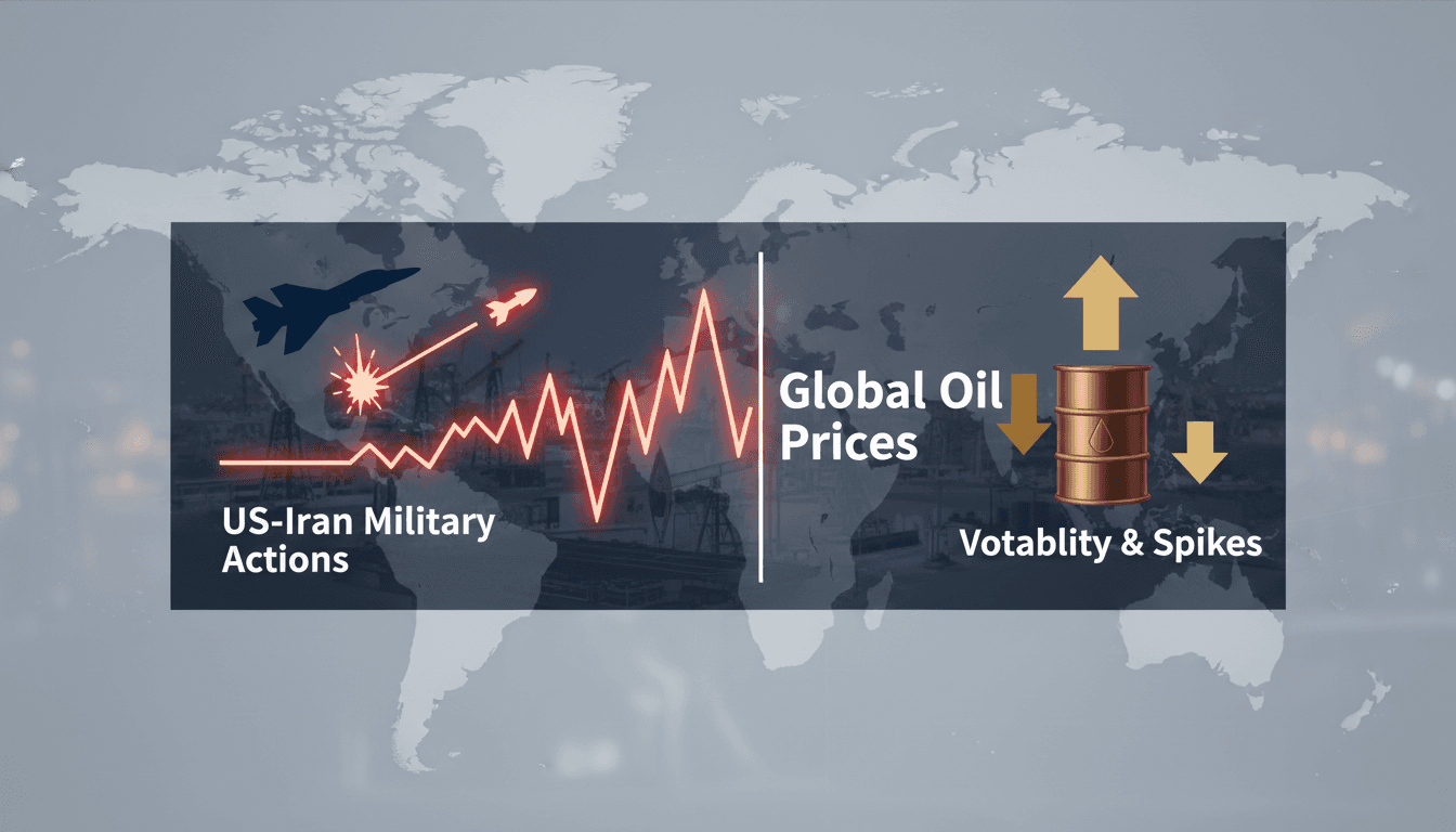 US-Iran military exchanges affecting global oil prices