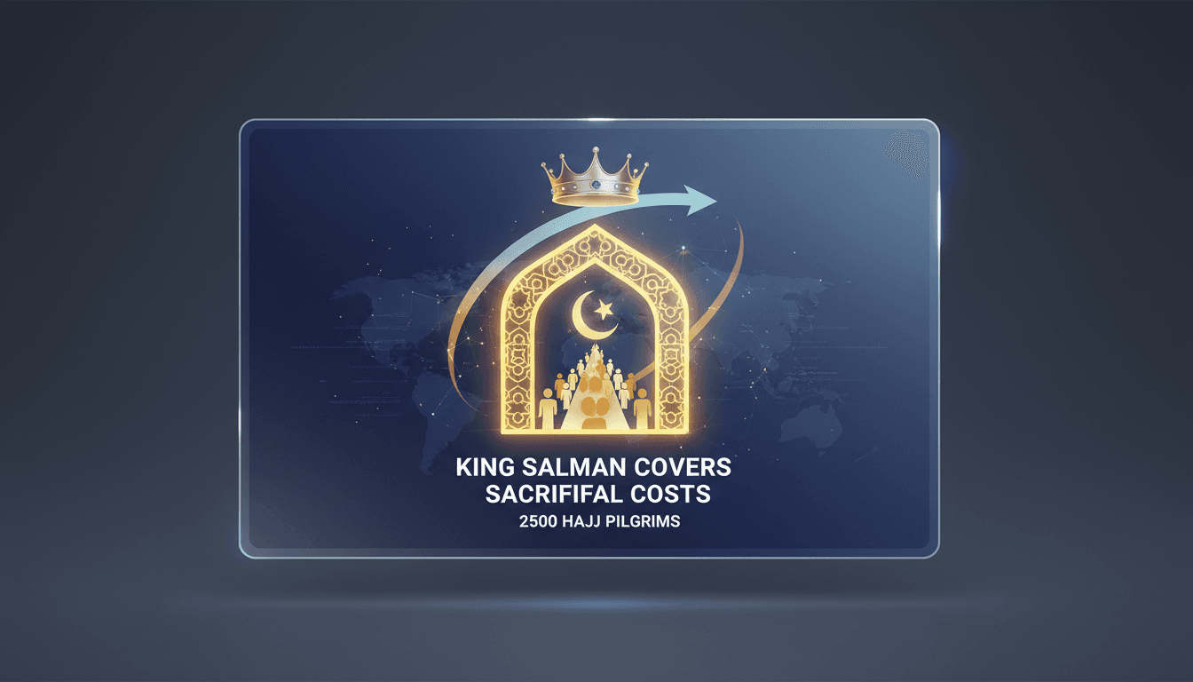 King Salman announces support for Hajj pilgrims' sacrificial offerings