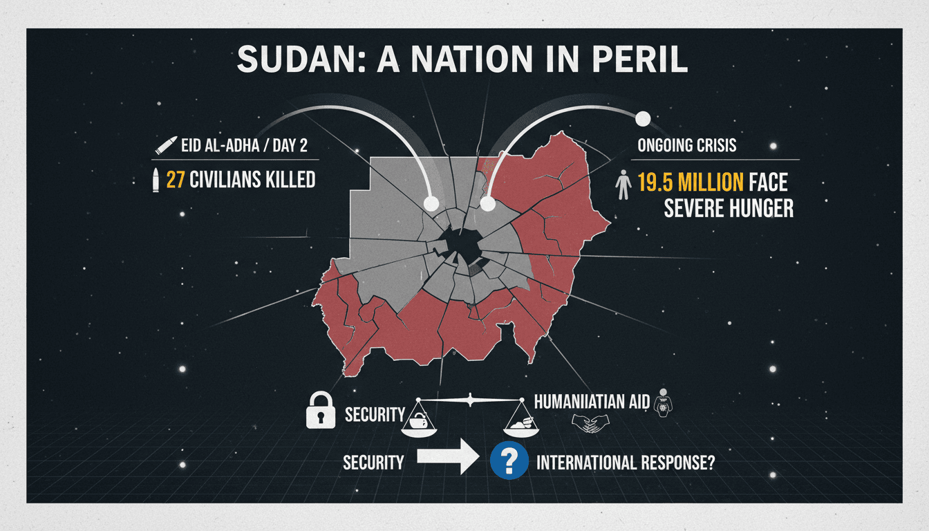 Paramilitary violence in Sudan during Eid al-Adha