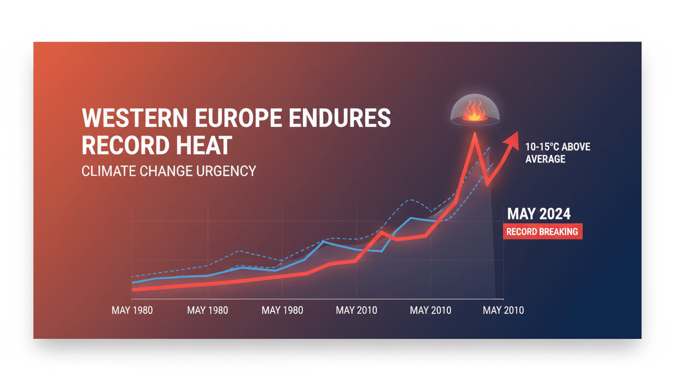 Western Europe Endures Record-Breaking Heatwave