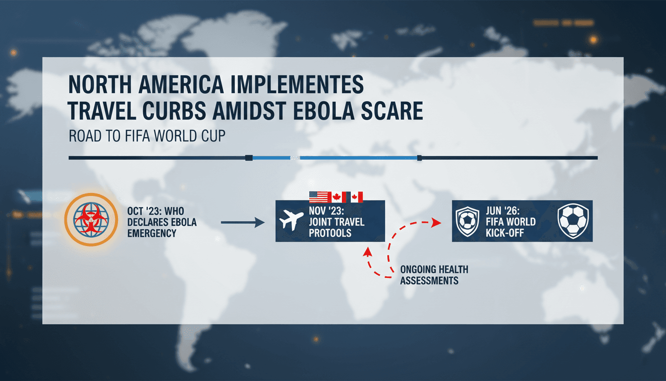 U.S., Mexico, and Canada implement travel measures in response to Ebola threat ahead of FIFA World Cup