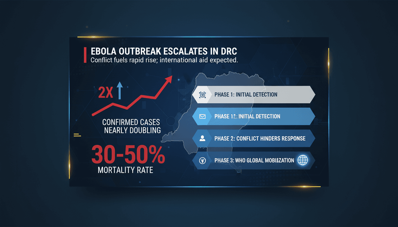 WHO chief visits DRC amid escalating Ebola outbreak