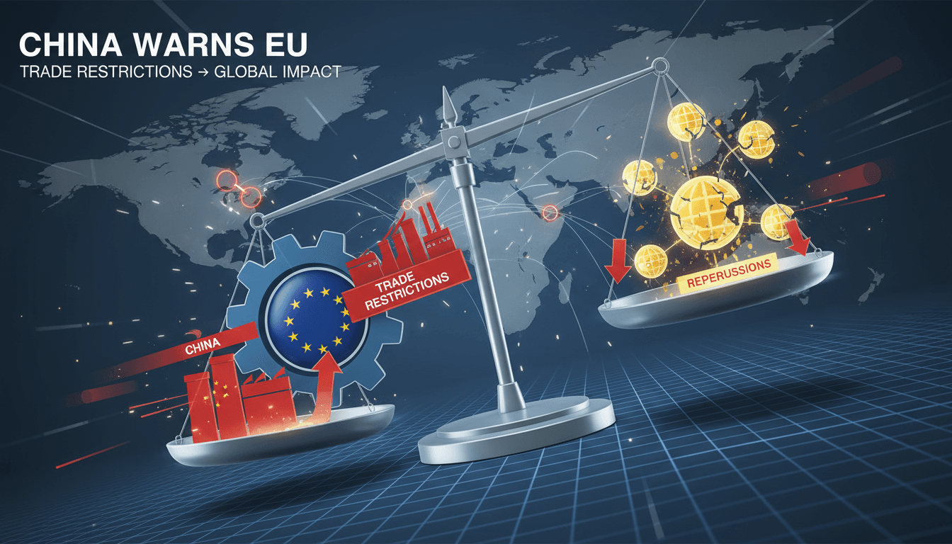 China warns EU of retaliation over potential trade restrictions