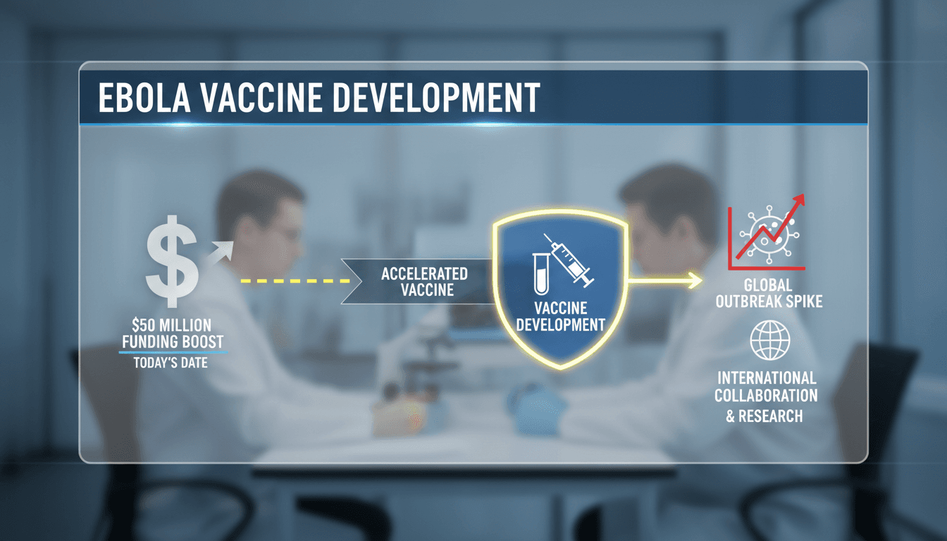 Health officials discussing Ebola vaccine development funding