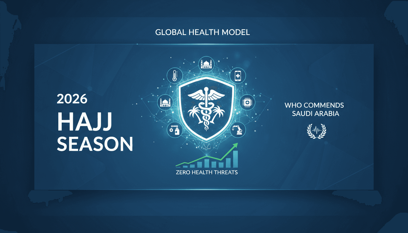 WHO Commends Saudi Arabia for Successful Management of 2026 Hajj Season