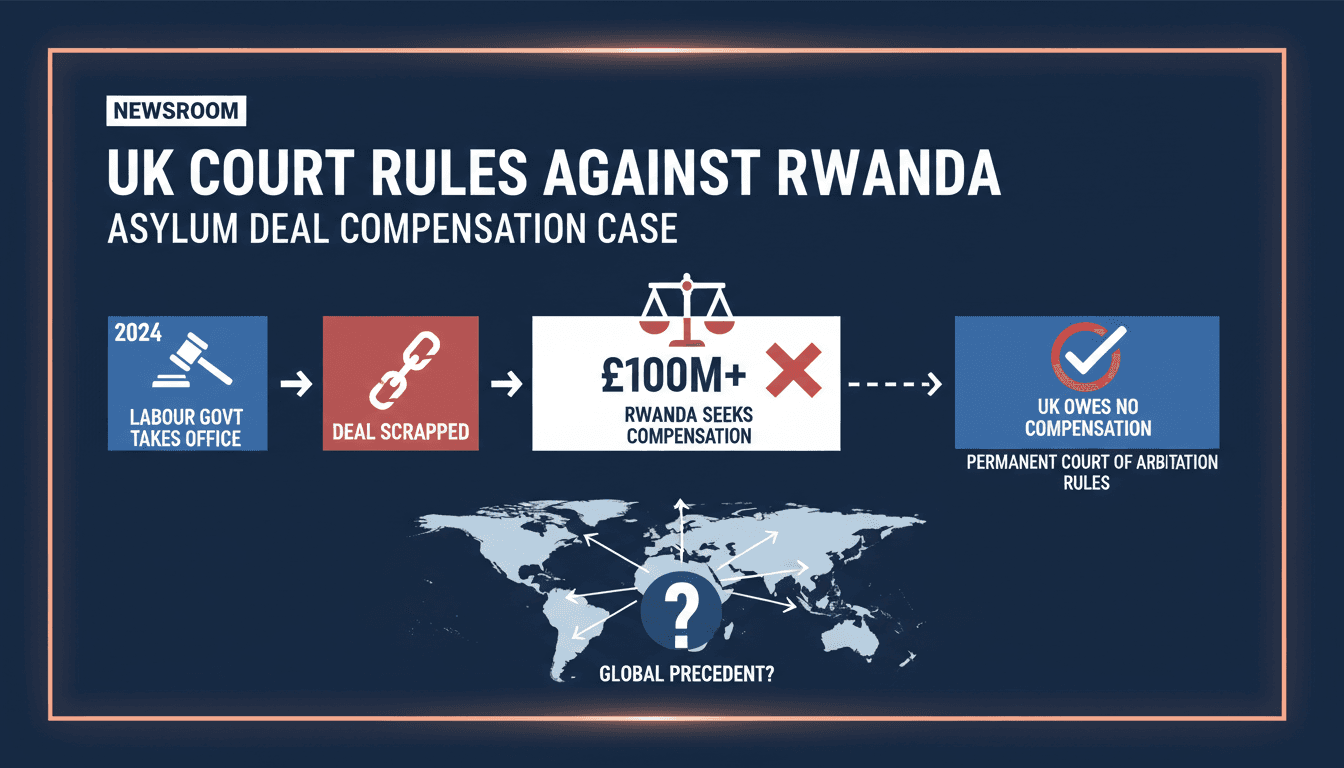 UK court ruling on Rwanda asylum deal compensation case