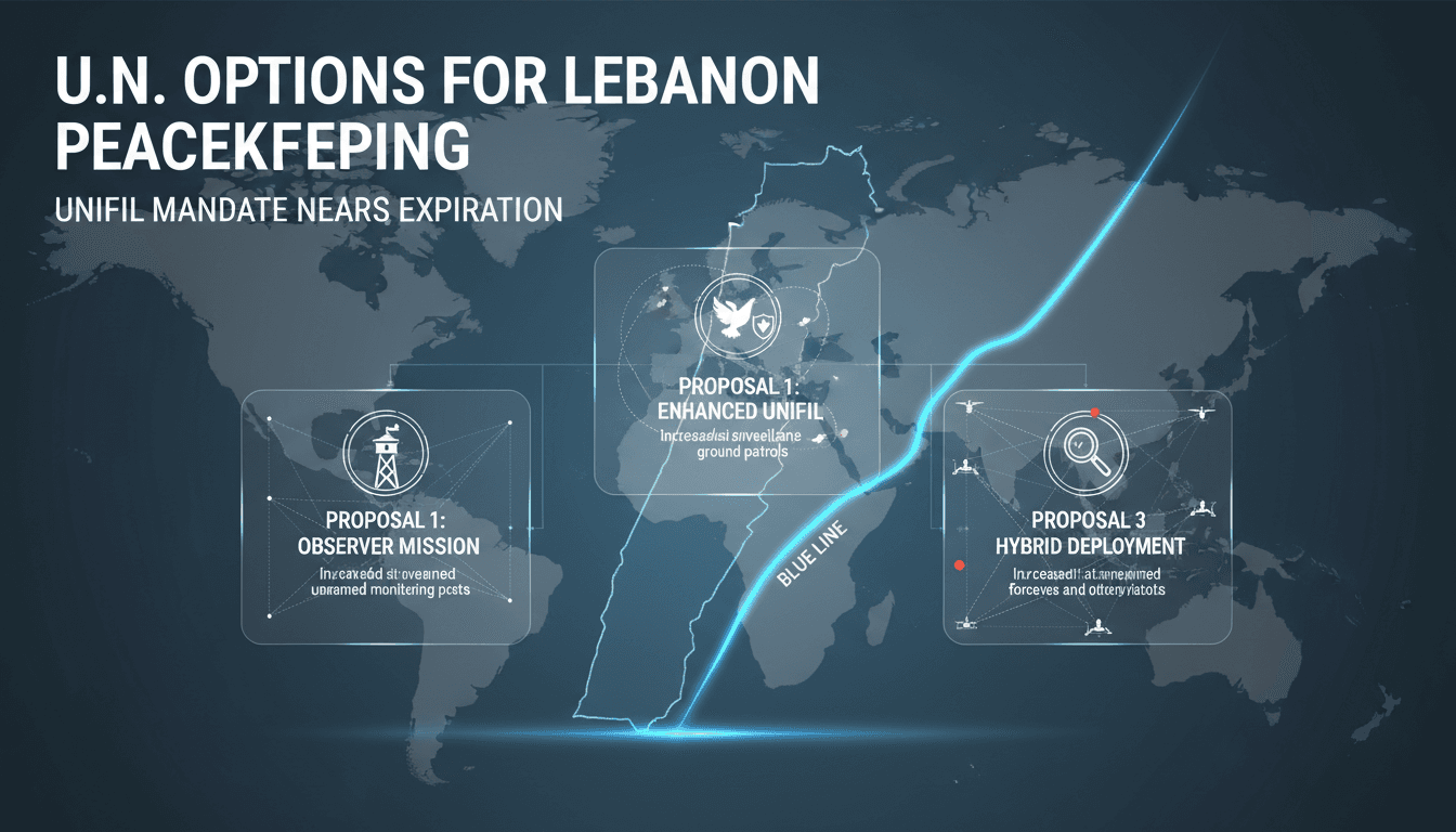 U.N. peacekeepers monitoring the Lebanese-Israeli border.