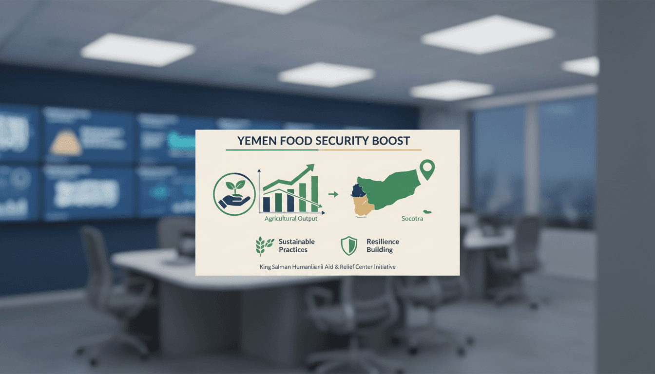 Farmers in Yemen benefiting from Saudi Arabia's agricultural support project
