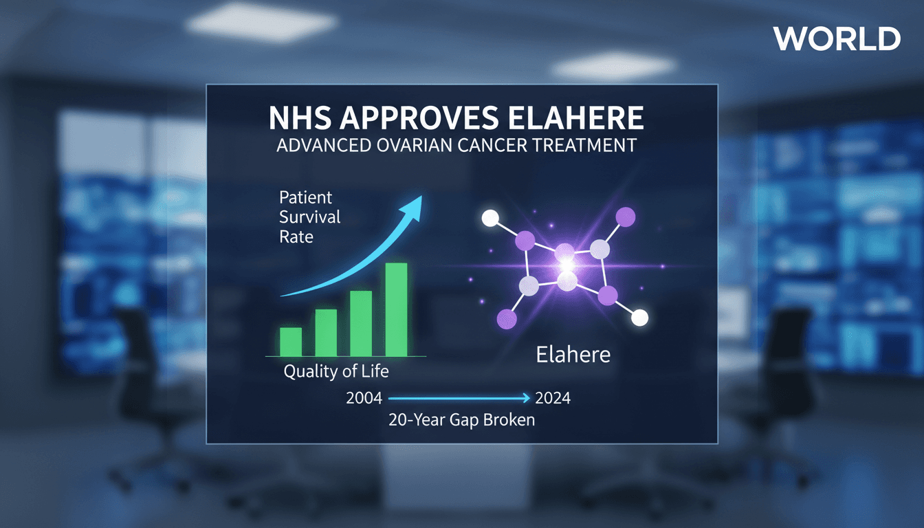 NHS Approves Elahere for Advanced Ovarian Cancer Treatment
