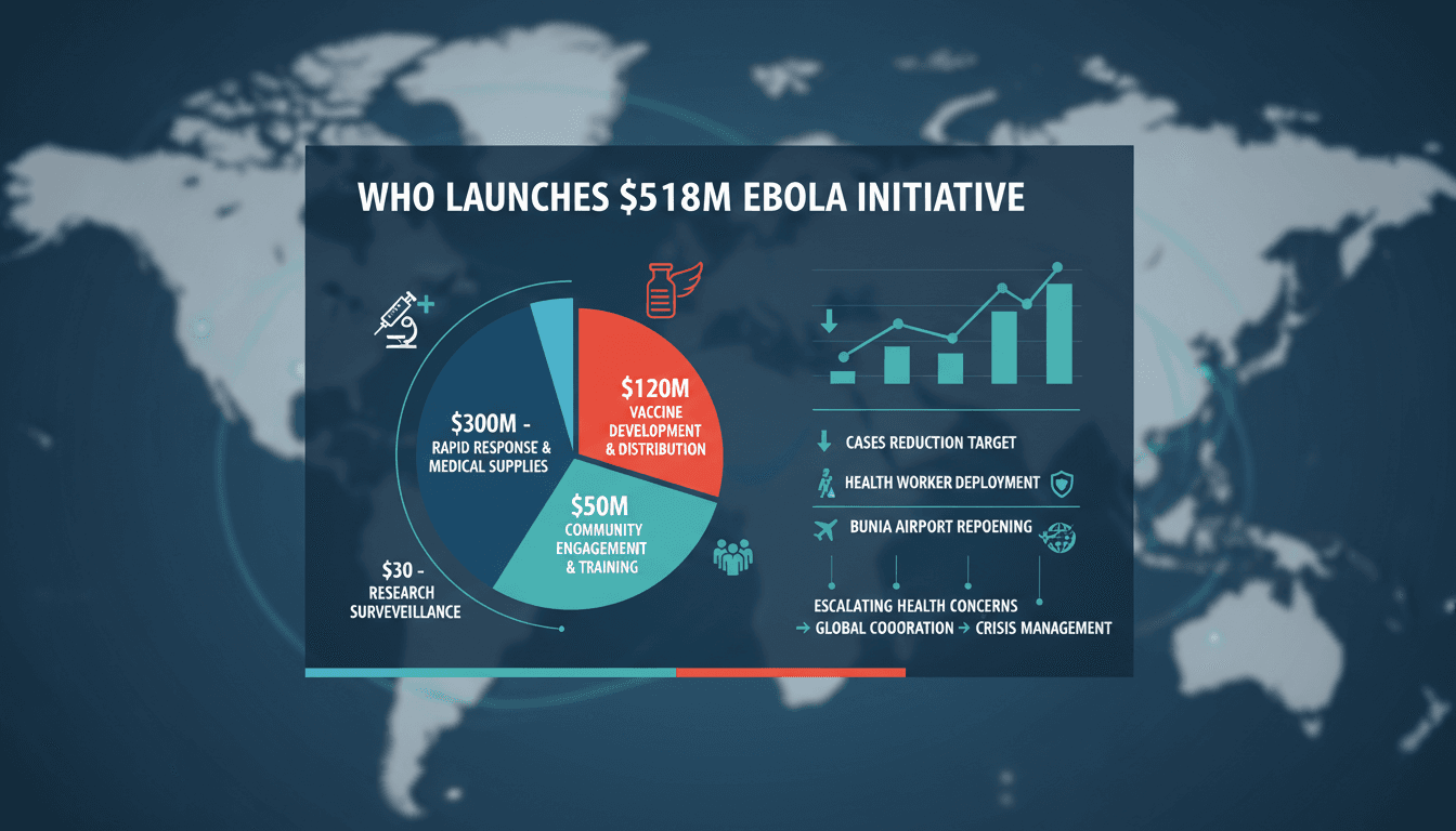 WHO Director-General announces $518 million plan for Ebola response.