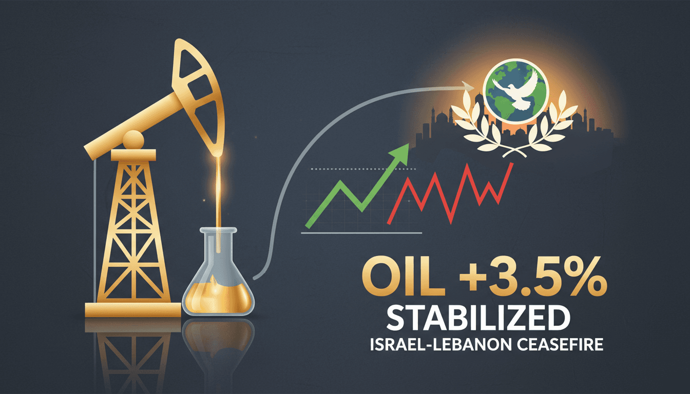 Oil prices stabilize following Israel-Lebanon ceasefire agreement