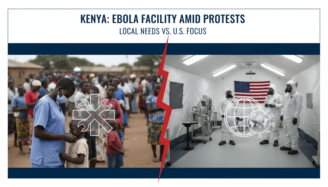 Kenya allows U.S. to establish Ebola quarantine facility amid local protests
