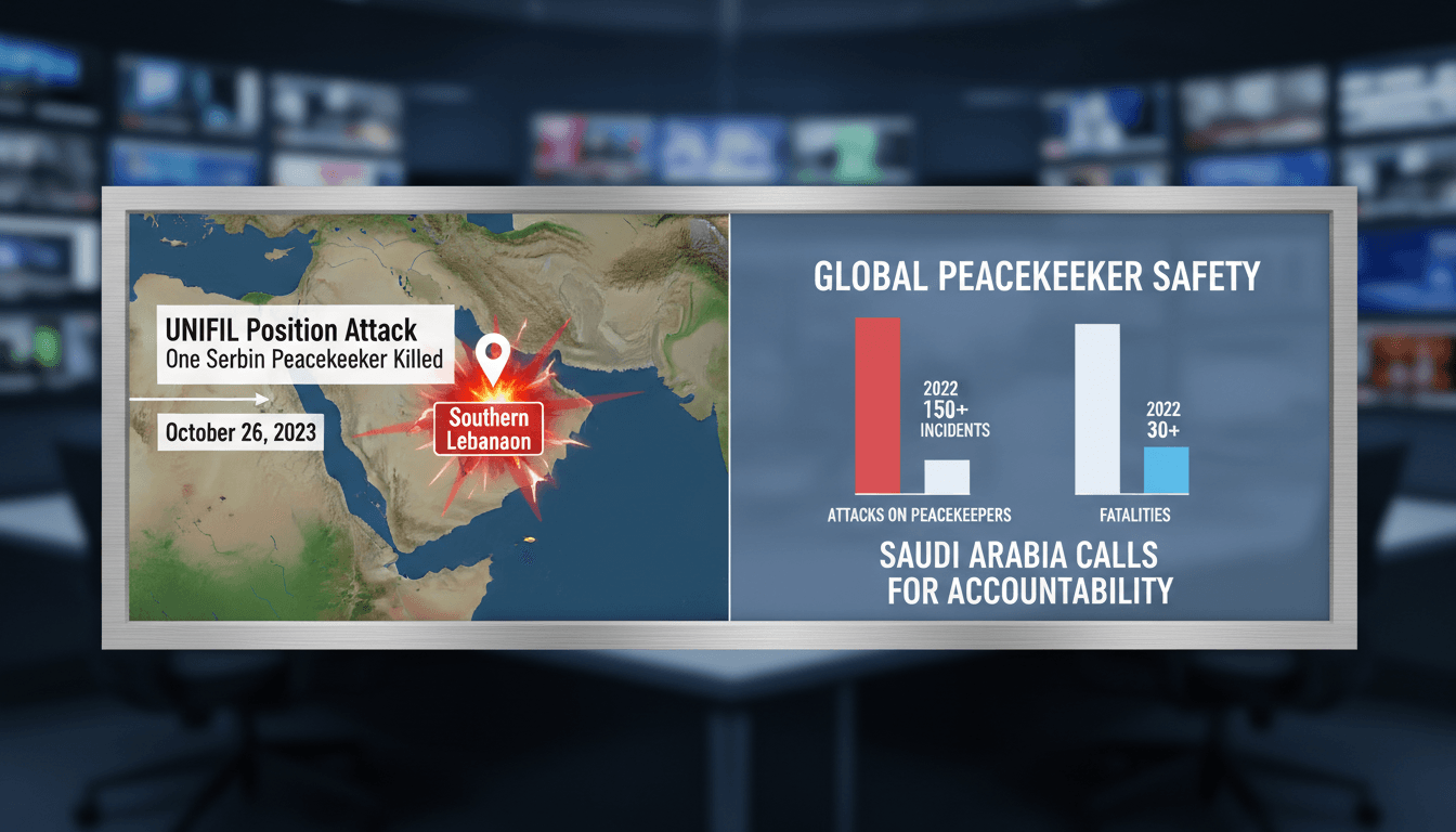 Saudi Arabia condemns attack on UN peacekeepers in Lebanon