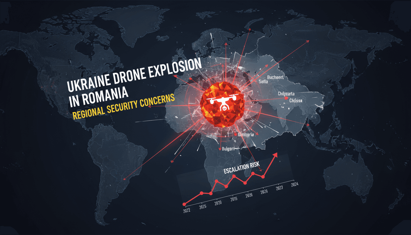 Ukraine drone explosion in Romania raises regional security concerns