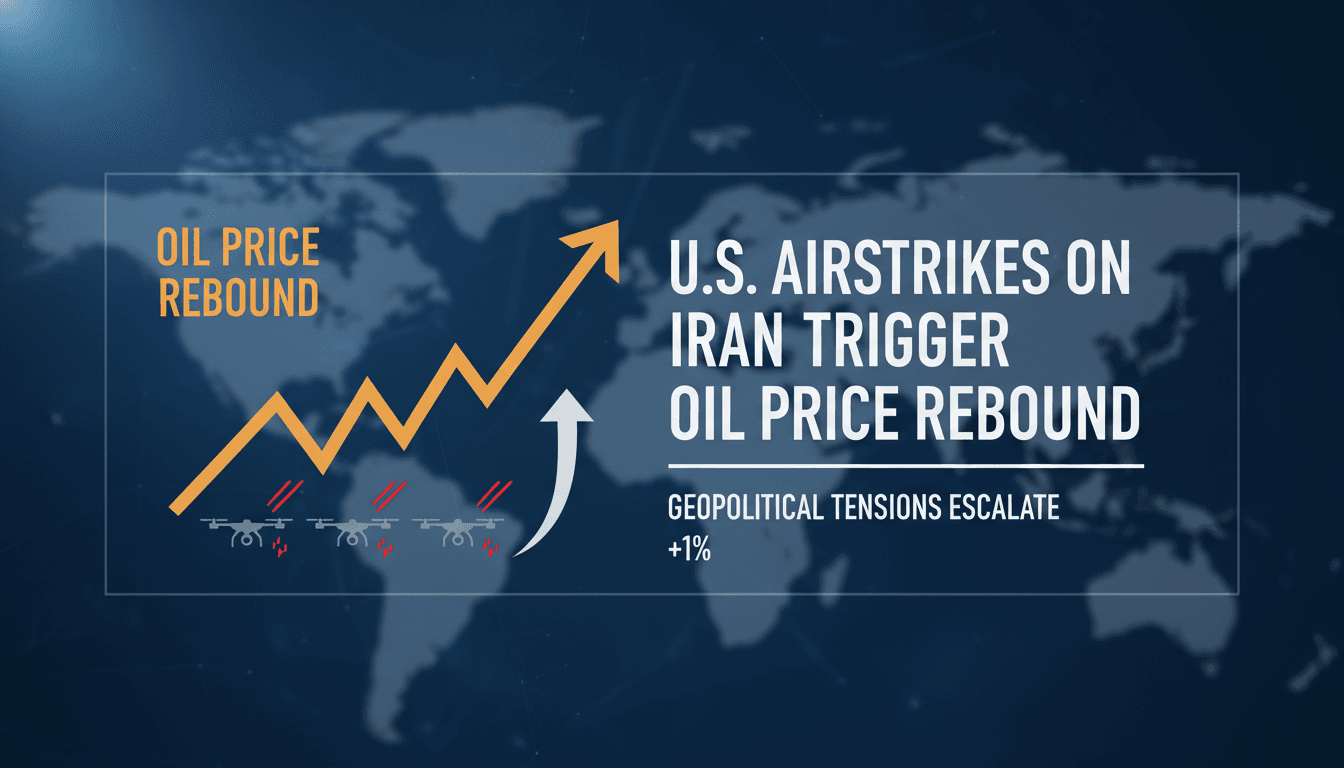 U.S. airstrikes on Iran trigger oil price rebound