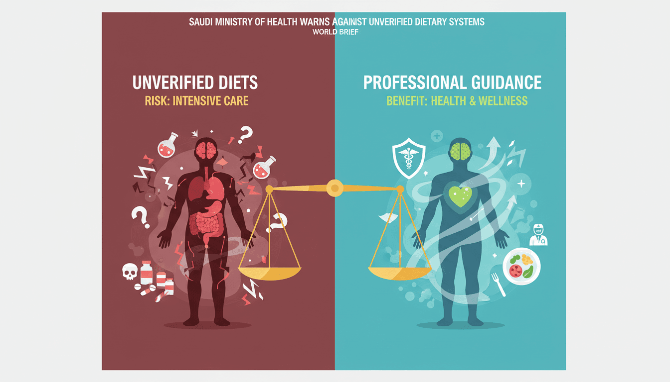 Saudi Ministry of Health issues dietary warning against unverified diets