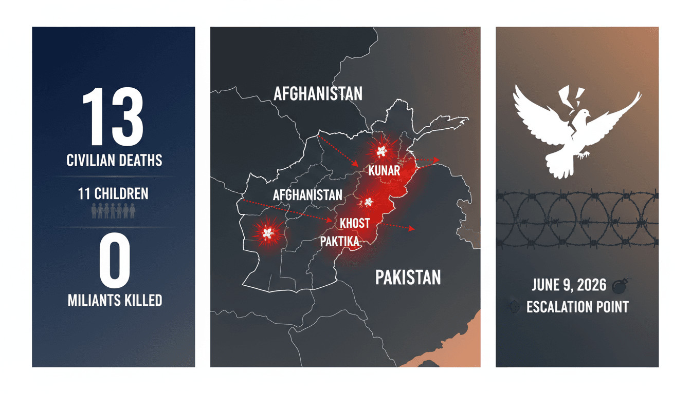 Pakistani Airstrikes in Afghanistan Lead to Civilian Deaths