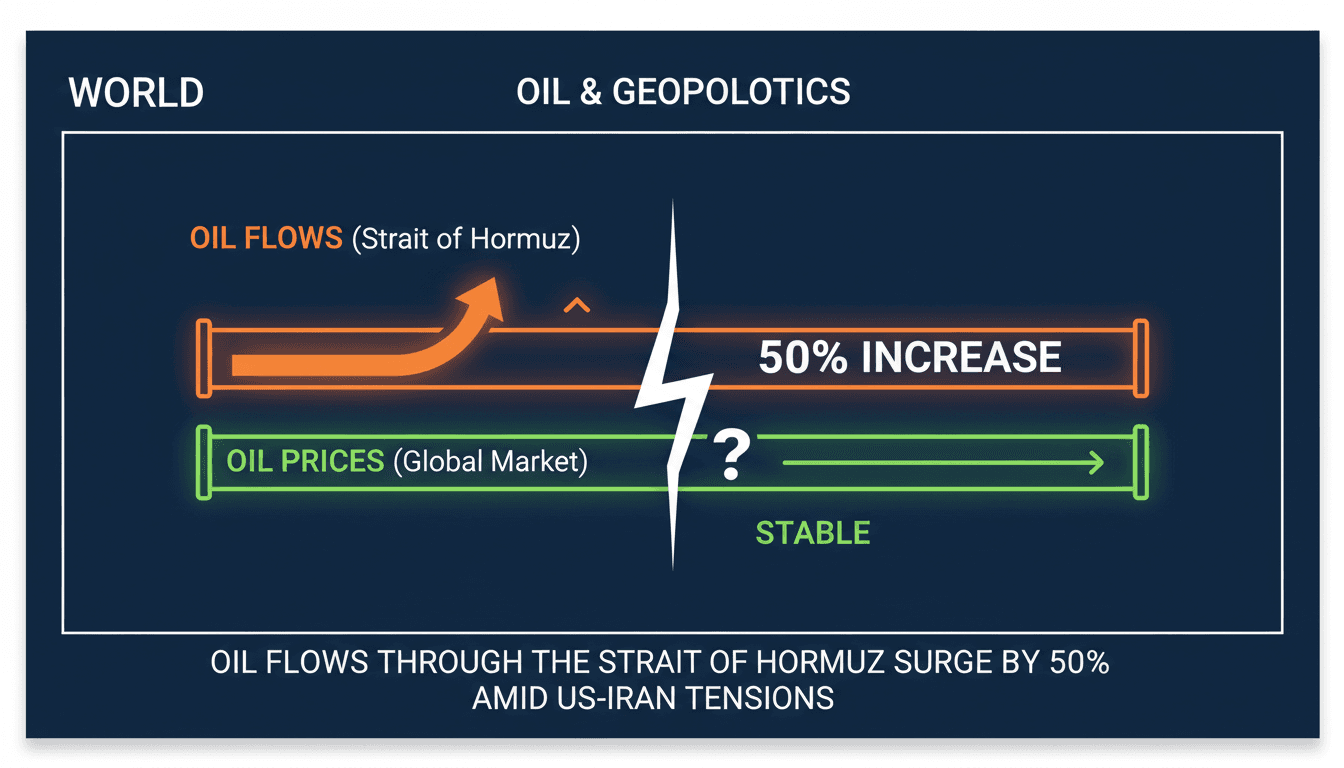 Oil tankers navigating the Strait of Hormuz amidst geopolitical tensions.