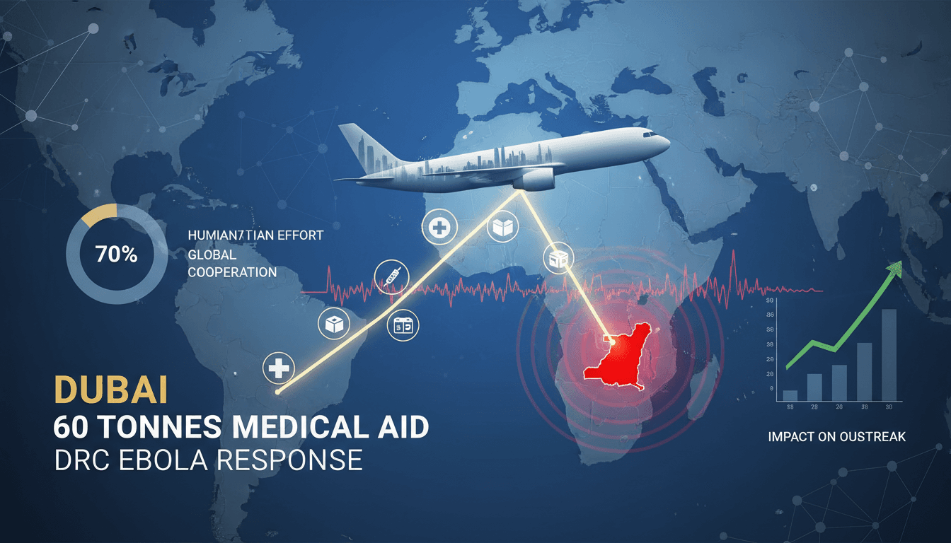 Dubai's humanitarian aid airlift to combat Ebola in DRC