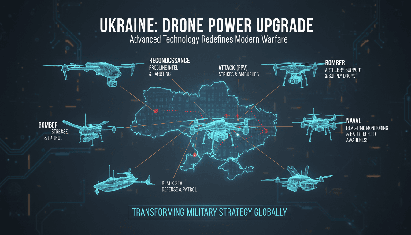 Ukraine Enhances Military Capabilities with Advanced Drone Technology