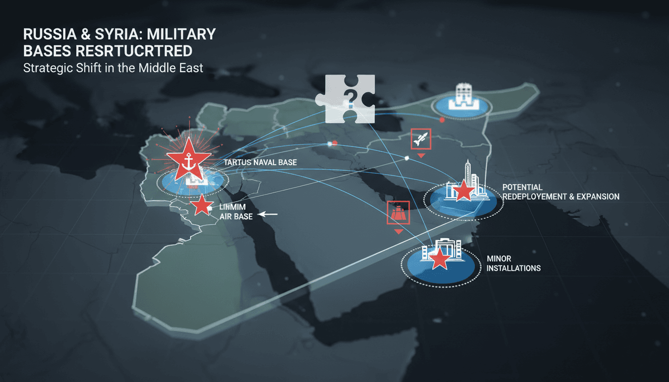 Russia and Syria Discuss Restructuring of Military Bases