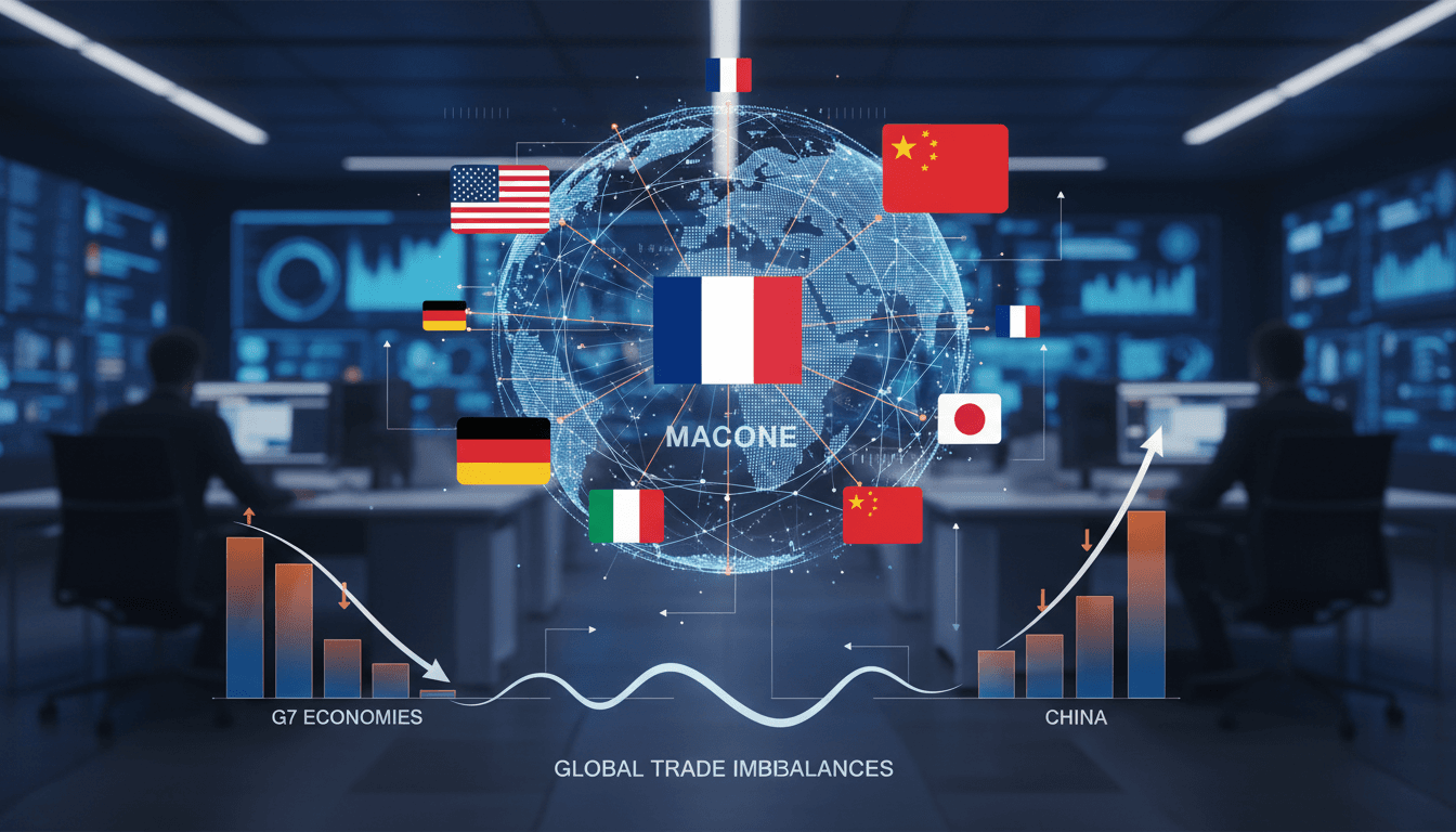 Macron leads G7-China video conference on global economic imbalances